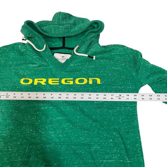 Oregon Ducks Colosseum Athletics Women's V-neck Hoodie Green Sz Small - Picture 7 of 8
